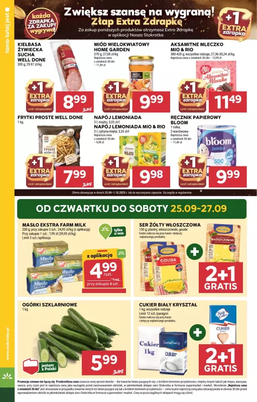 Stokrotka - gazetka promocyjna Gazetka Market od czwartku 25.09 do środy 01.10 - strona 4