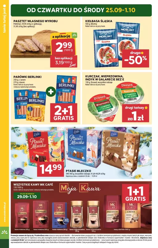 Stokrotka - gazetka promocyjna Gazetka Market od czwartku 25.09 do środy 01.10 - strona 6