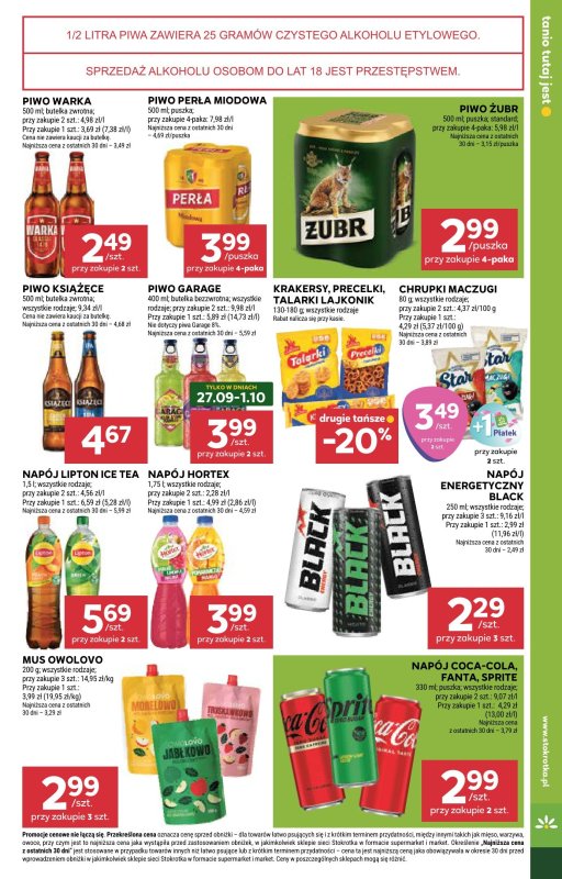 Stokrotka - gazetka promocyjna Gazetka Market od czwartku 25.09 do środy 01.10 - strona 23