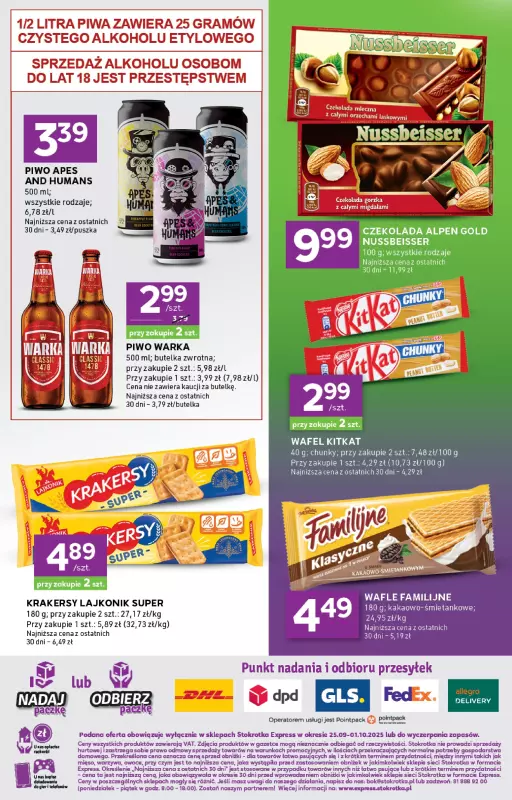 Stokrotka - gazetka promocyjna Gazetka Express od czwartku 25.09 do środy 01.10 - strona 6