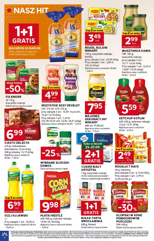 Stokrotka - gazetka promocyjna Gazetka Optima od czwartku 25.09 do środy 01.10 - strona 10