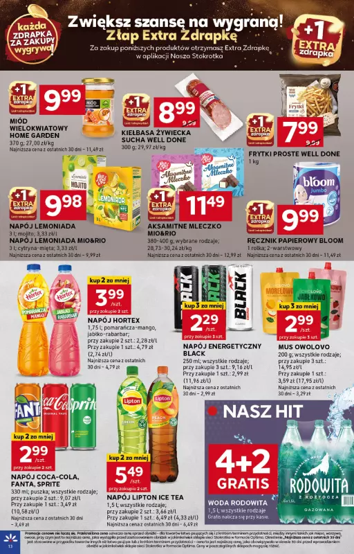 Stokrotka - gazetka promocyjna Gazetka Optima od czwartku 25.09 do środy 01.10 - strona 13