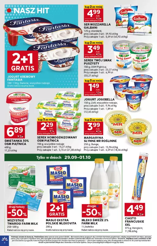Stokrotka - gazetka promocyjna Gazetka Optima od czwartku 25.09 do środy 01.10 - strona 6