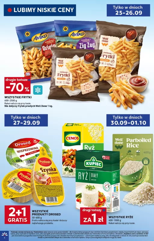 Stokrotka - gazetka promocyjna Gazetka Optima od czwartku 25.09 do środy 01.10 - strona 4