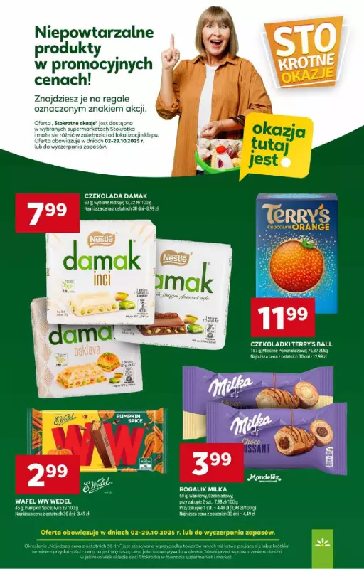 Stokrotka - gazetka promocyjna Gazetka Supermarket od czwartku 02.10 do środy 08.10 - strona 34