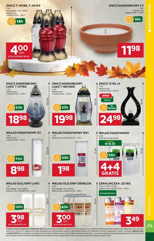 Stokrotka - gazetka promocyjna Gazetka Supermarket od czwartku 02.10 do środy 08.10 - strona 47