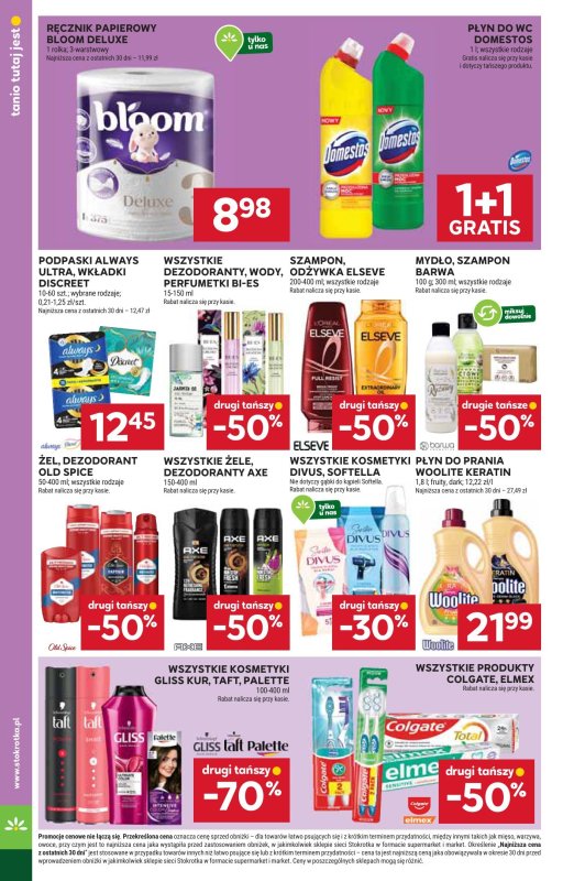 Stokrotka - gazetka promocyjna Gazetka Supermarket od czwartku 02.10 do środy 08.10 - strona 40