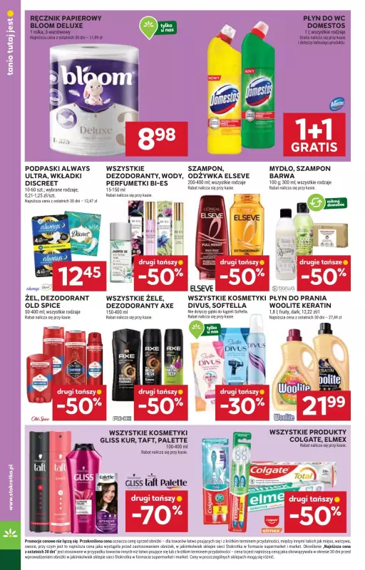 Stokrotka - gazetka promocyjna Gazetka Supermarket od czwartku 02.10 do środy 08.10 - strona 40