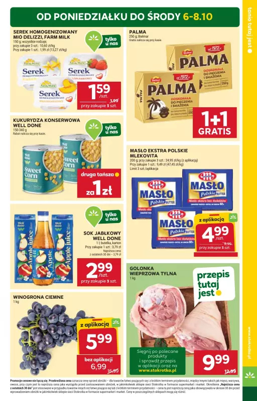 Stokrotka - gazetka promocyjna Gazetka Supermarket od czwartku 02.10 do środy 08.10 - strona 3