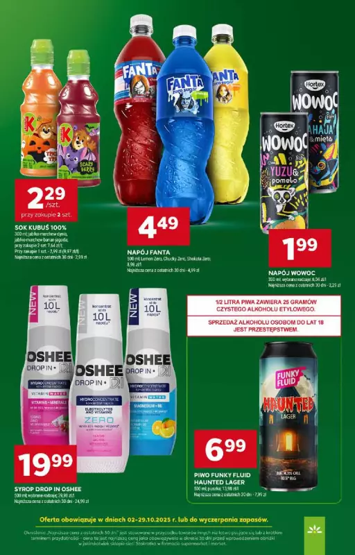 Stokrotka - gazetka promocyjna Gazetka Supermarket od czwartku 02.10 do środy 08.10 - strona 39