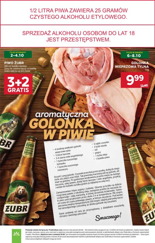 Stokrotka - gazetka promocyjna Gazetka Supermarket od czwartku 02.10 do środy 08.10 - strona 24
