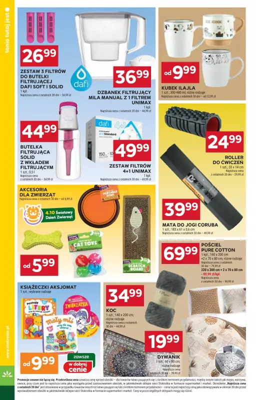 Stokrotka - gazetka promocyjna Gazetka Supermarket od czwartku 02.10 do środy 08.10 - strona 46