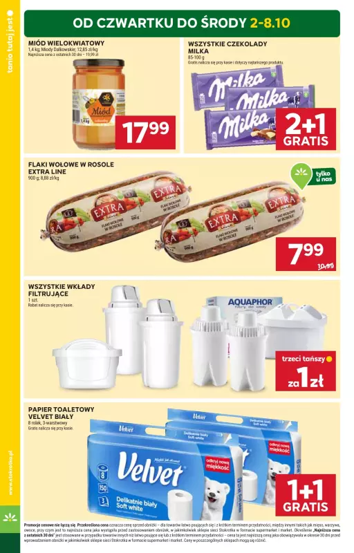Stokrotka - gazetka promocyjna Gazetka Market od czwartku 02.10 do środy 08.10 - strona 4