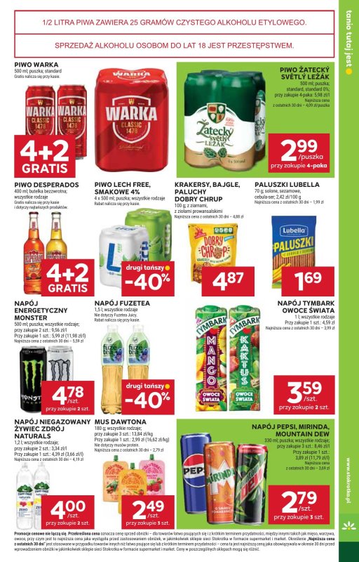 Stokrotka - gazetka promocyjna Gazetka Market od czwartku 02.10 do środy 08.10 - strona 25