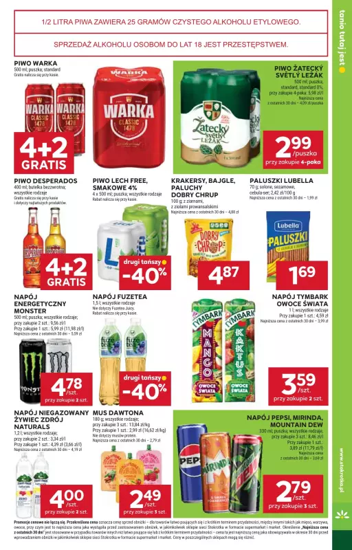 Stokrotka - gazetka promocyjna Gazetka Market od czwartku 02.10 do środy 08.10 - strona 25