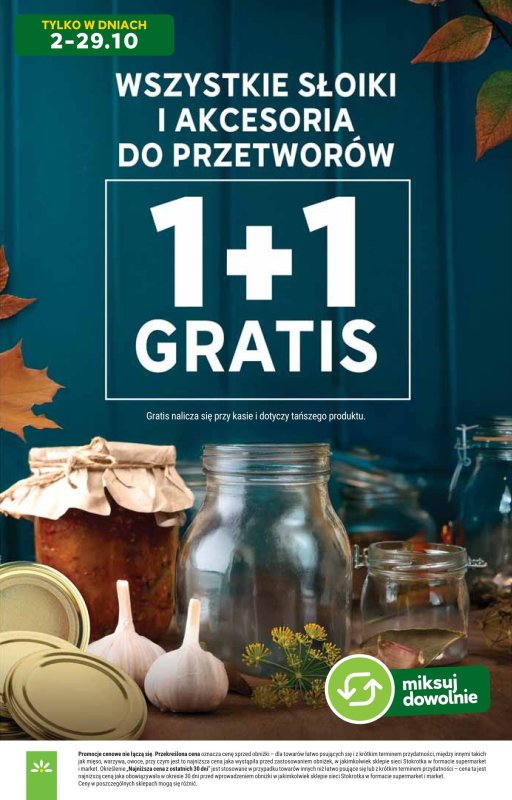Stokrotka - gazetka promocyjna Gazetka Market od czwartku 02.10 do środy 08.10 - strona 33