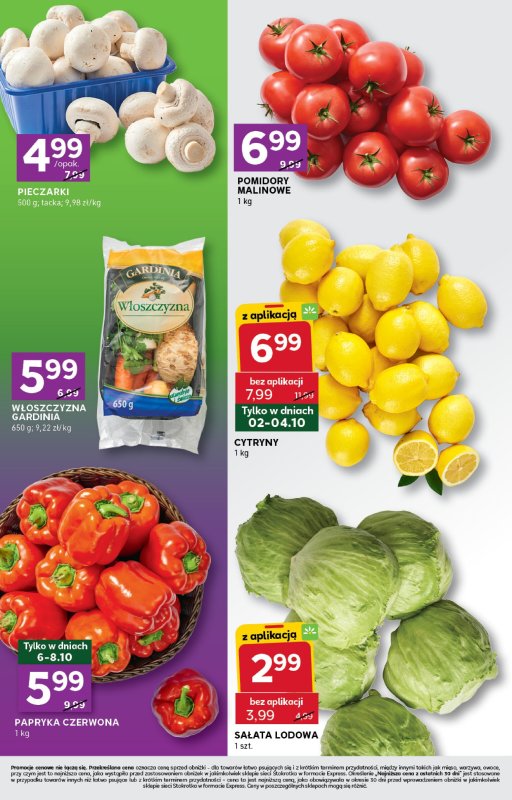 Stokrotka - gazetka promocyjna Gazetka Express od czwartku 02.10 do środy 08.10 - strona 2