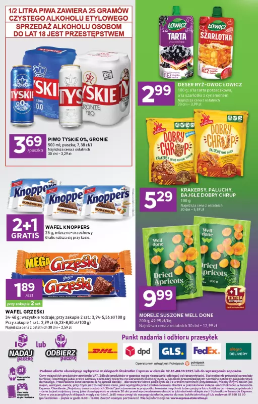 Stokrotka - gazetka promocyjna Gazetka Express od czwartku 02.10 do środy 08.10 - strona 6