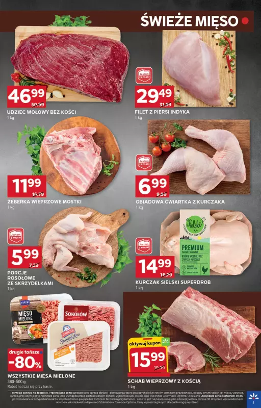 Stokrotka - gazetka promocyjna Gazetka Optima od czwartku 09.10 do środy 15.10 - strona 3