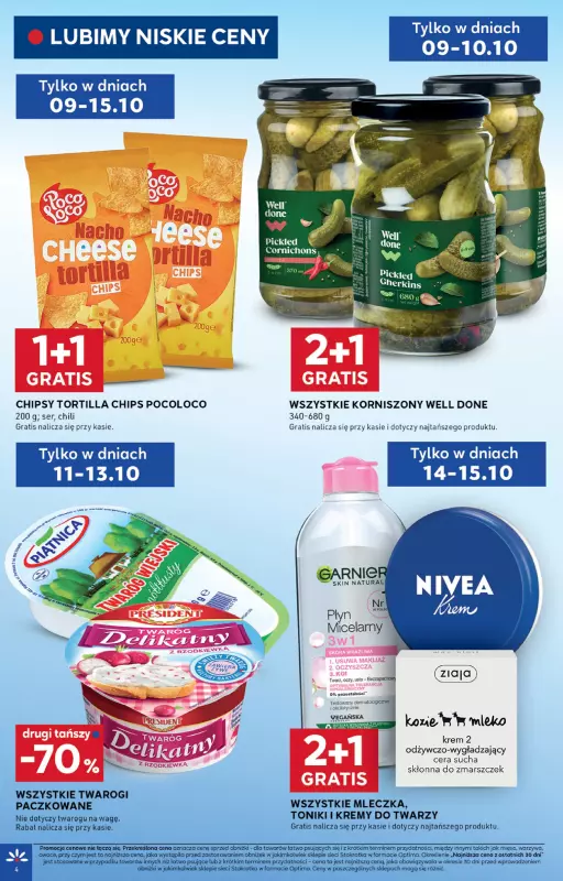 Stokrotka - gazetka promocyjna Gazetka Optima od czwartku 09.10 do środy 15.10 - strona 4