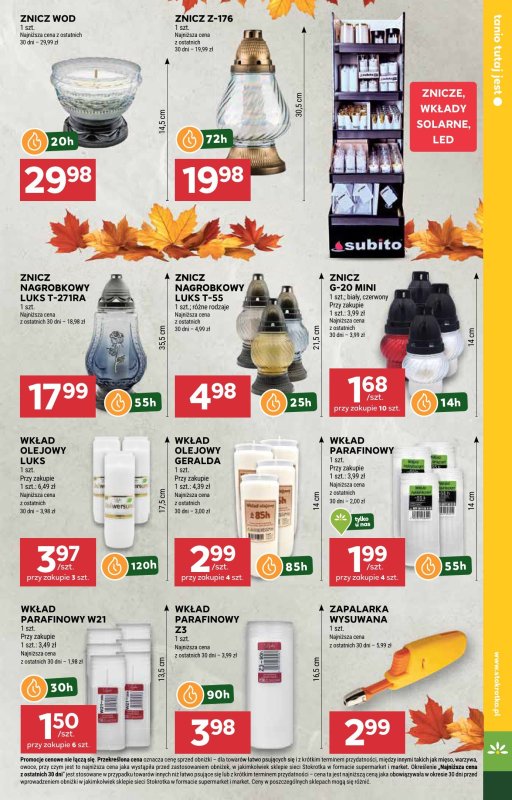 Stokrotka - gazetka promocyjna Gazetka Supermarket od czwartku 09.10 do środy 15.10 - strona 41