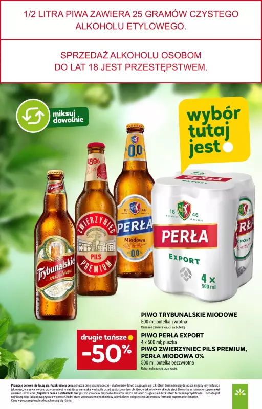 Stokrotka - gazetka promocyjna Gazetka Supermarket od czwartku 09.10 do środy 15.10 - strona 34