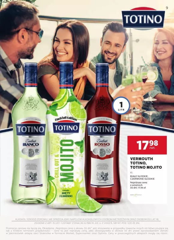Stokrotka - gazetka promocyjna W dobrym smaku od czwartku 09.10 do środy 05.11 - strona 9