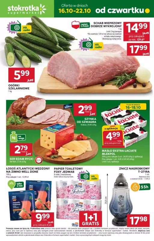 Stokrotka - gazetka promocyjna Gazetka Supermarket  