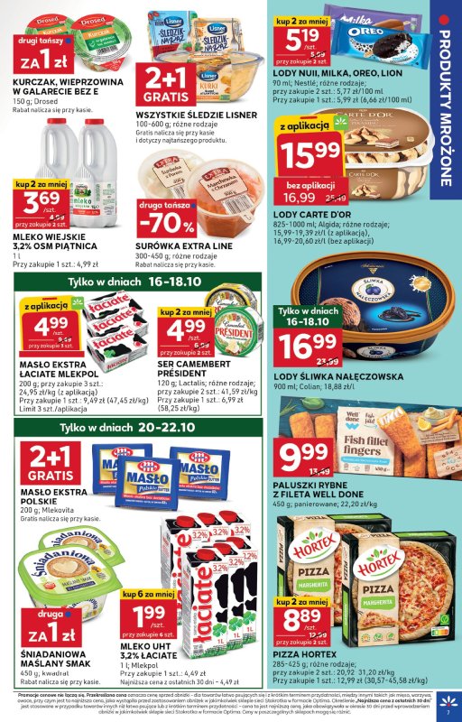 Stokrotka - gazetka promocyjna Gazetka Optima od czwartku 16.10 do środy 22.10 - strona 7