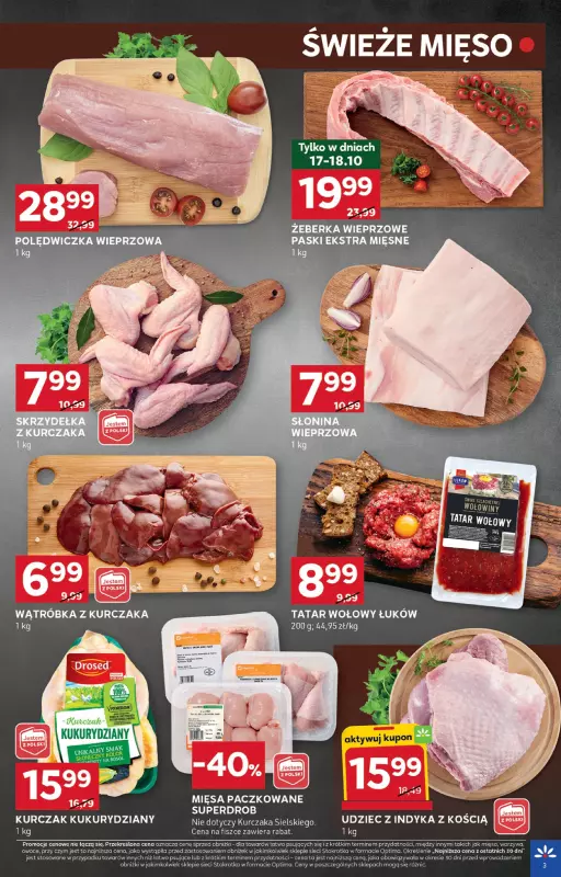Stokrotka - gazetka promocyjna Gazetka Optima   - strona 3