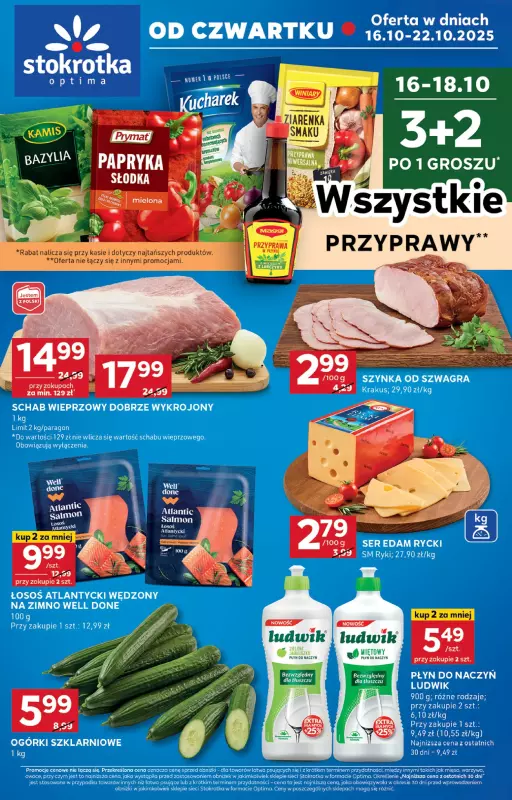Stokrotka - gazetka promocyjna Gazetka Optima  