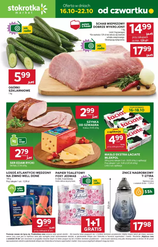 Stokrotka - gazetka promocyjna Gazetka Market  