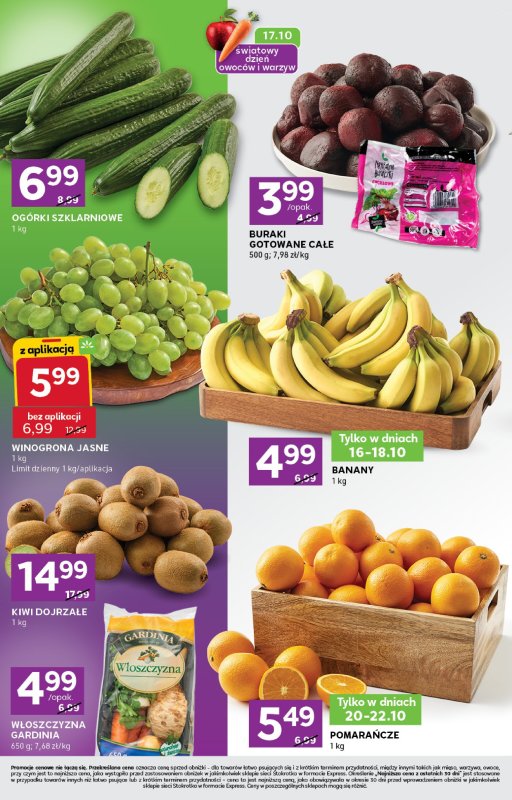 Stokrotka - gazetka promocyjna Gazetka Express od czwartku 16.10 do środy 22.10 - strona 2
