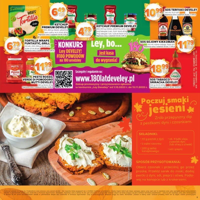 Stokrotka - gazetka promocyjna Katalog Jesienne inspiracje  do środy 29.10 - strona 5