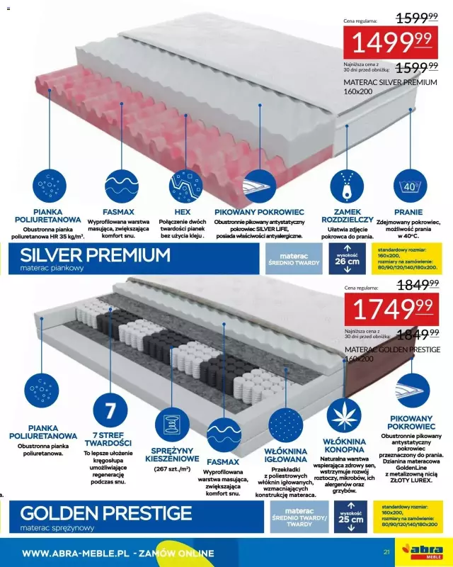 Abra Meble - gazetka promocyjna Zacznij rok od rabatów od piątku 10.01 do czwartku 30.01 - strona 23