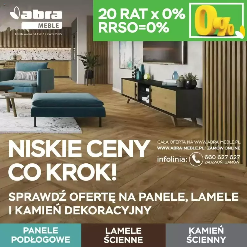 Abra Meble - gazetka promocyjna Niskie ceny co krok! od czwartku 06.03 do poniedziałku 17.03