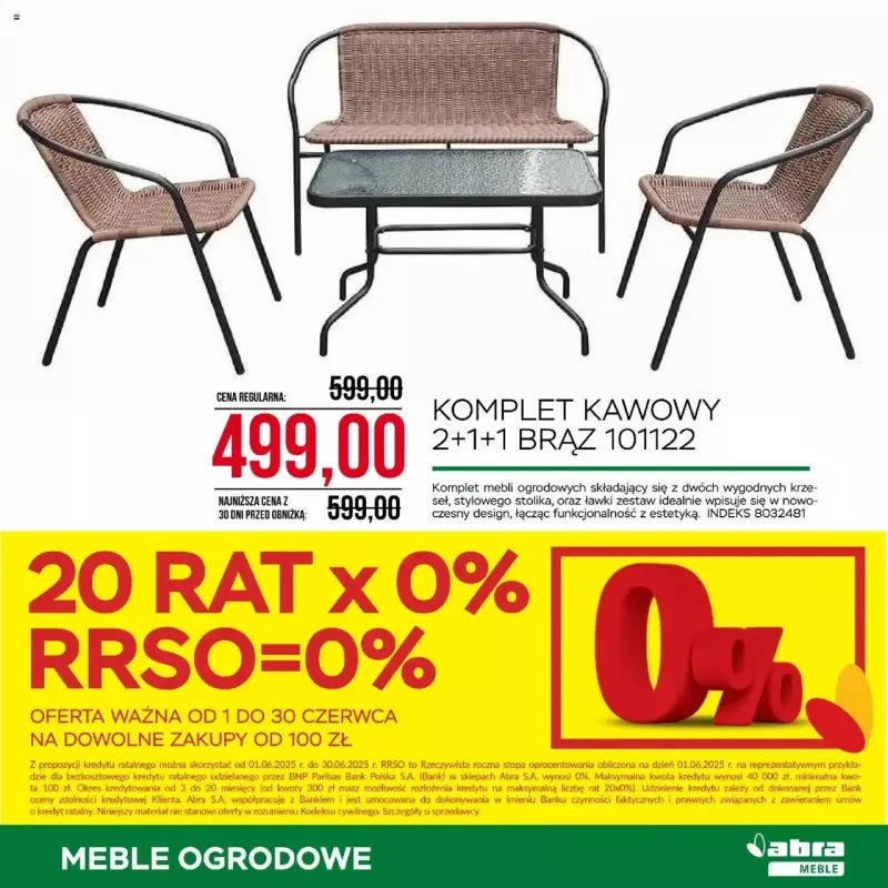 Abra Meble - gazetka promocyjna Gazetka od środy 04.06 do poniedziałku 23.06 - strona 15