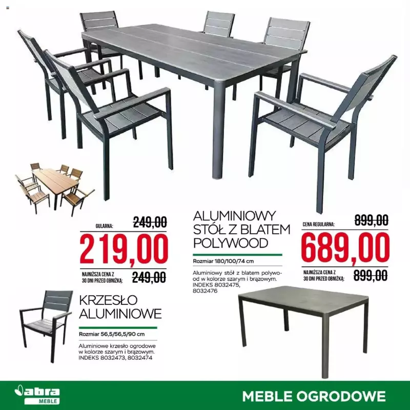Abra Meble - gazetka promocyjna Gazetka od środy 04.06 do poniedziałku 23.06 - strona 14