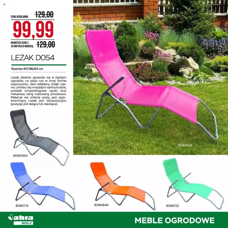 Abra Meble - gazetka promocyjna Gazetka od środy 04.06 do poniedziałku 23.06 - strona 10