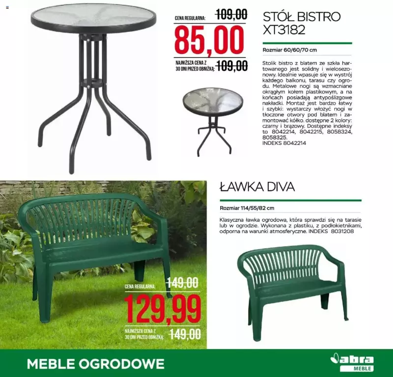 Abra Meble - gazetka promocyjna Gazetka od środy 04.06 do poniedziałku 23.06 - strona 13