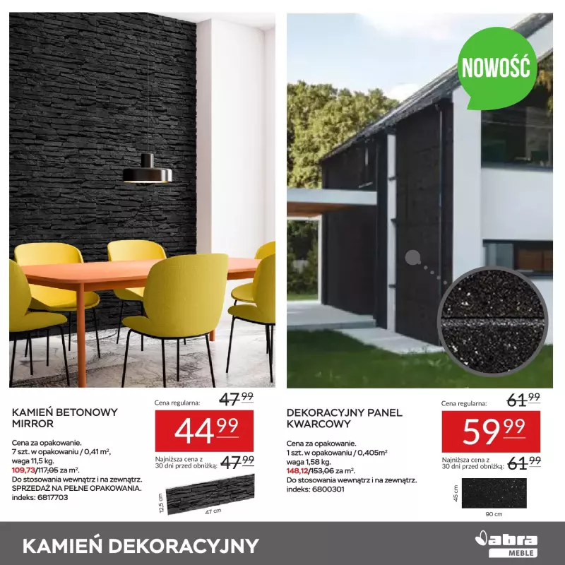 Abra Meble - gazetka promocyjna Panele w super cenach od piątku 08.08 do poniedziałku 25.08 - strona 19