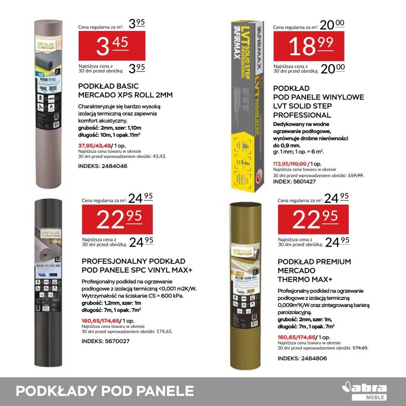 Abra Meble - gazetka promocyjna Mega okazje na panele od piątku 12.09 do czwartku 25.09 - strona 13