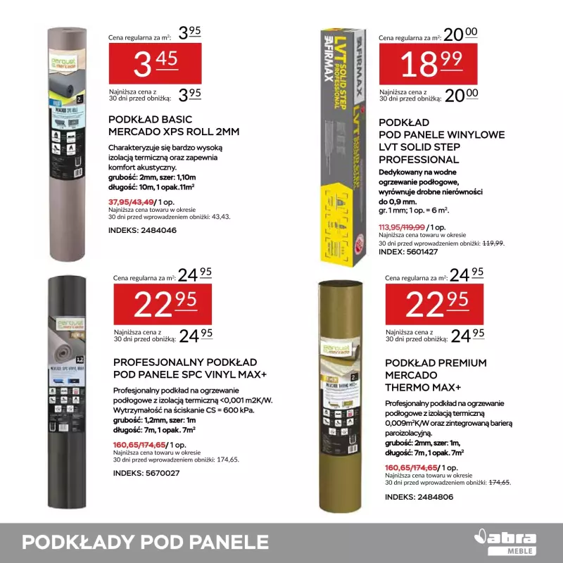 Abra Meble - gazetka promocyjna Mega okazje na panele od piątku 12.09 do czwartku 25.09 - strona 13