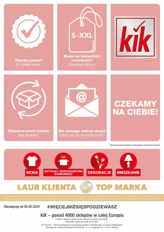 KiK - gazetka promocyjna Gazetka od poniedziałku 06.05 do niedzieli 12.05 - strona 27