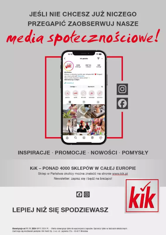 KiK - gazetka promocyjna Gazetka od poniedziałku 11.11 do niedzieli 17.11 - strona 26