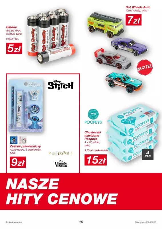 KiK - gazetka promocyjna Gazetka od poniedziałku 09.06 do niedzieli 15.06 - strona 15