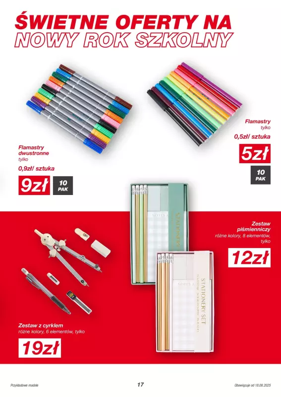 KiK - gazetka promocyjna Gazetka od poniedziałku 18.08 do niedzieli 24.08 - strona 17