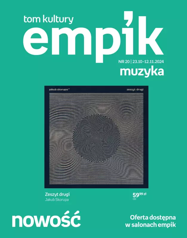 Empik - gazetka promocyjna Tom kultury: muzyka  