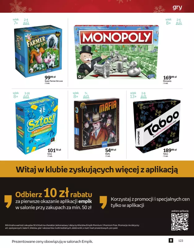 Empik - gazetka promocyjna Tom kultury: zabawki od czwartku 14.11 do wtorku 26.11 - strona 13