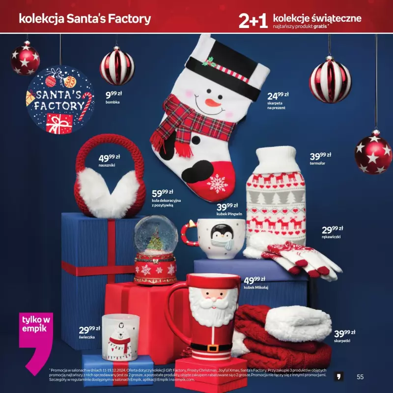 Empik - gazetka promocyjna Prezenty na święta Katalog od środy 11.12 do wtorku 24.12 - strona 55